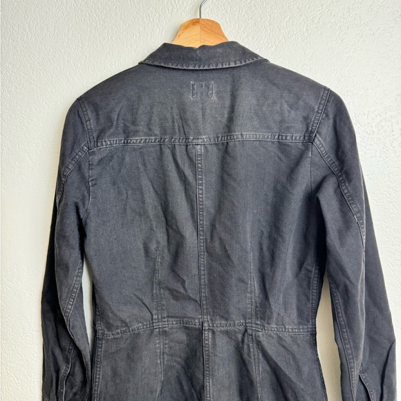 LEVI’S SOLID ELLIE DENIM DRESS BLACK SIZE M - Picture 6 of 16